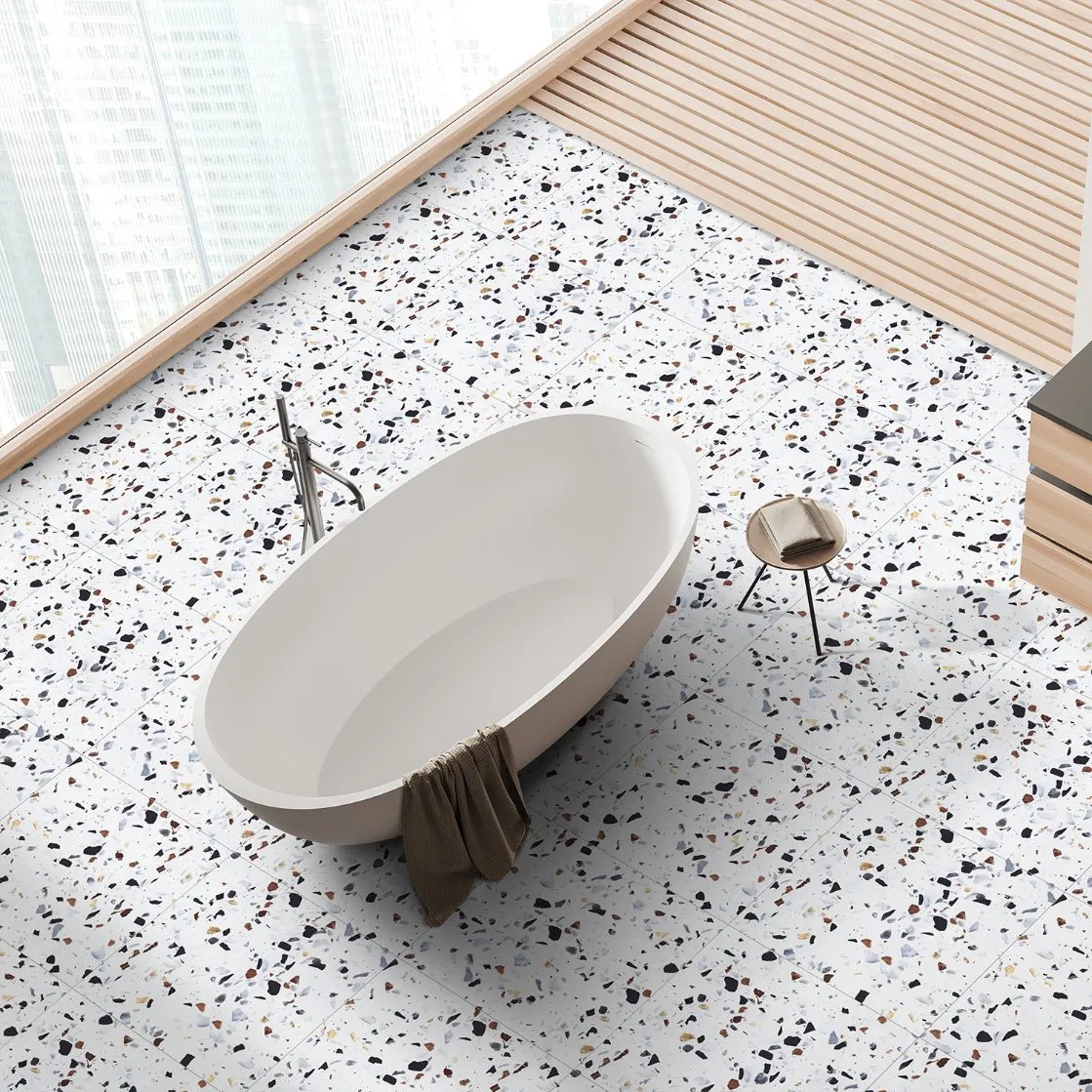 Плитка напольная антискользящая 600x600 мм, матовая, бежевая