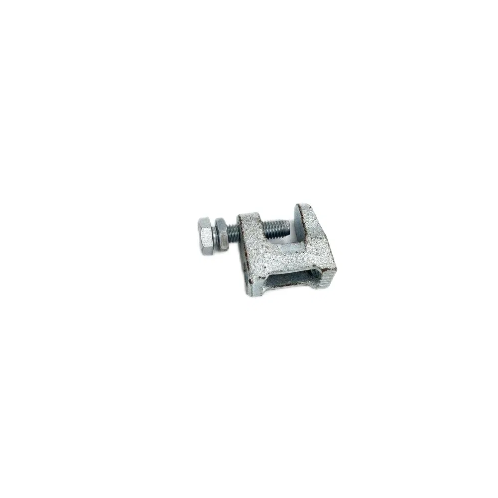 Strut Channel Galvanized Reversible Malleable Beam Clamp Pipe Fitting