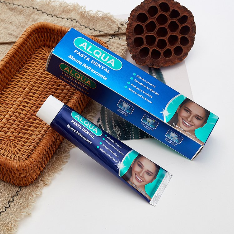 OEM Branded Plaque Stain Removal Fresh Breath Home Mint Formula Toothpaste Without Fluoride