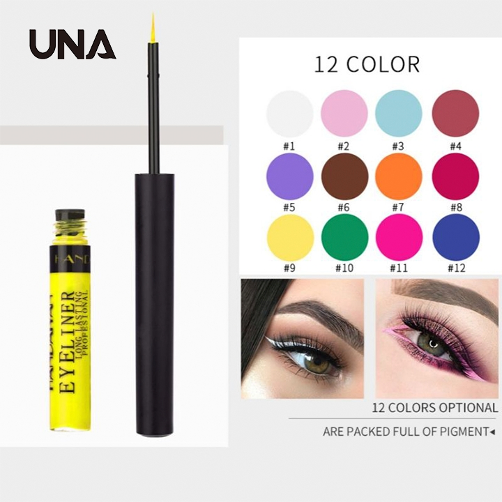 Wholesale 42 Colors Waterproof Matte Liquid Eyeliner Pencil Custom Logo Long-Lasting Non-Blooming Colored Liquid Eyeliner Pen