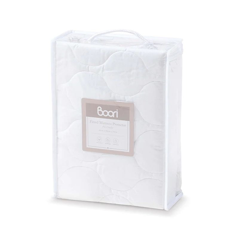 Boori Cradle Fitted Mattress Protector 90 X 46cm