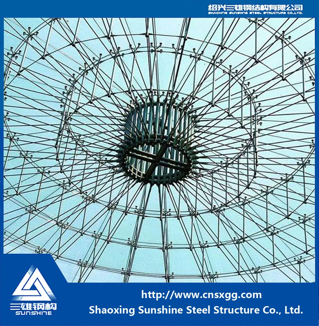 Steel Truss Skylight Roof for Decoration Building