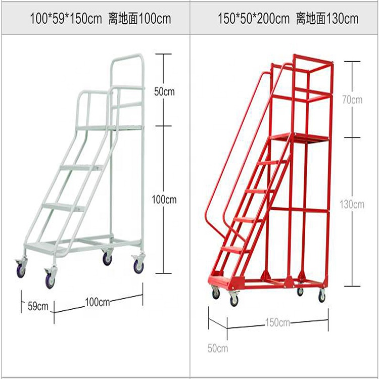 Warehouse Use Factory New Made Climbing Ladder Folding Ladder