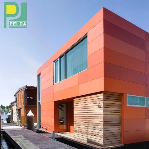 4X8 Acoustic Siding Wood Grain Fiber Cement Board for Exterior