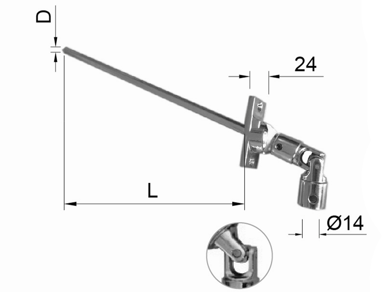 End Cap Aluminum Side Plate
