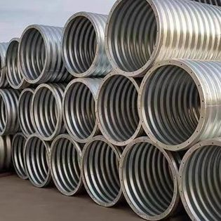 Galvanized Anti-Corrosion Corrugated Steel Culvert Pipe for Highway/Municipal Drainage