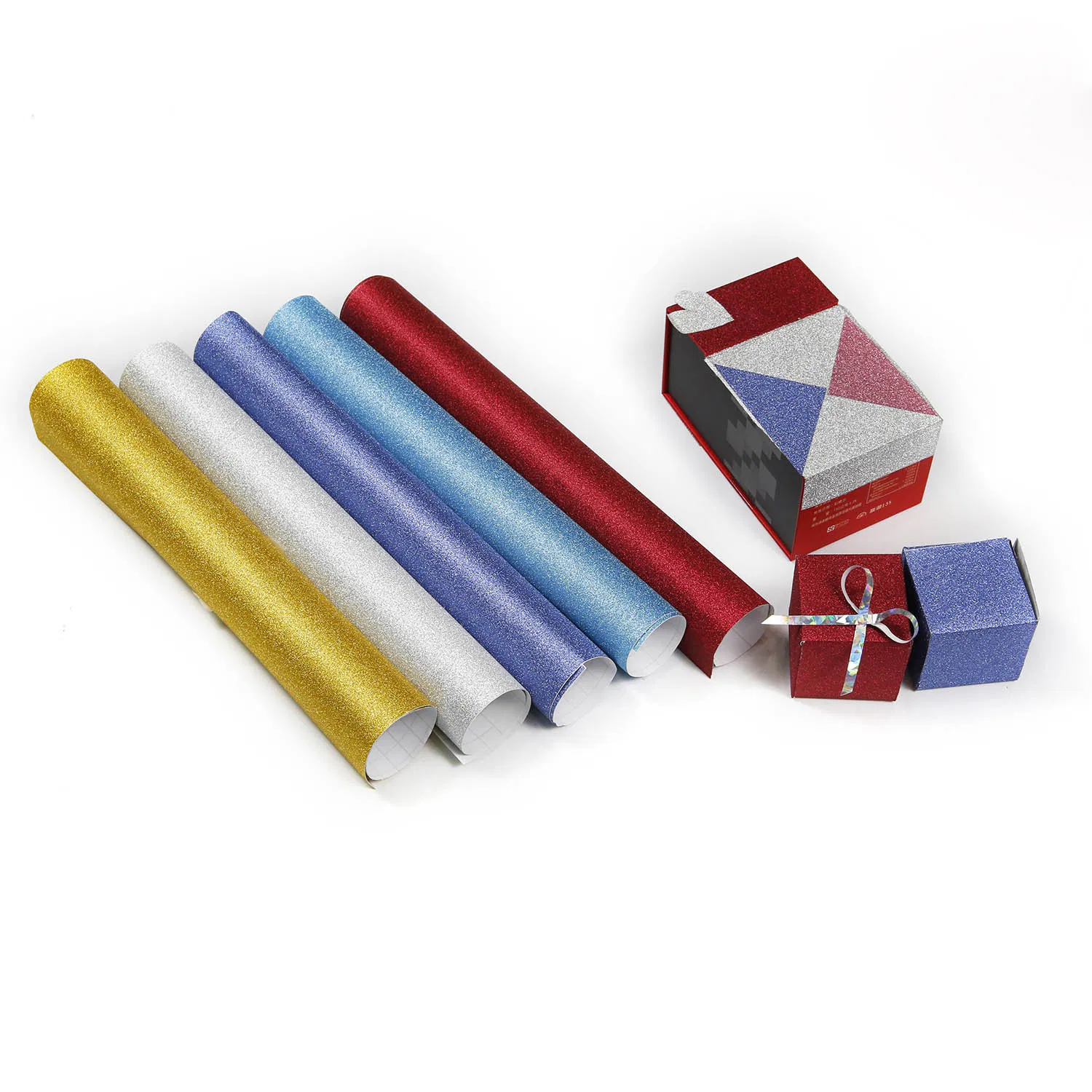 1.22*50m/0.61*50m Roll PP Glitter Color Cutting Vinyl Poster Materials for Machine