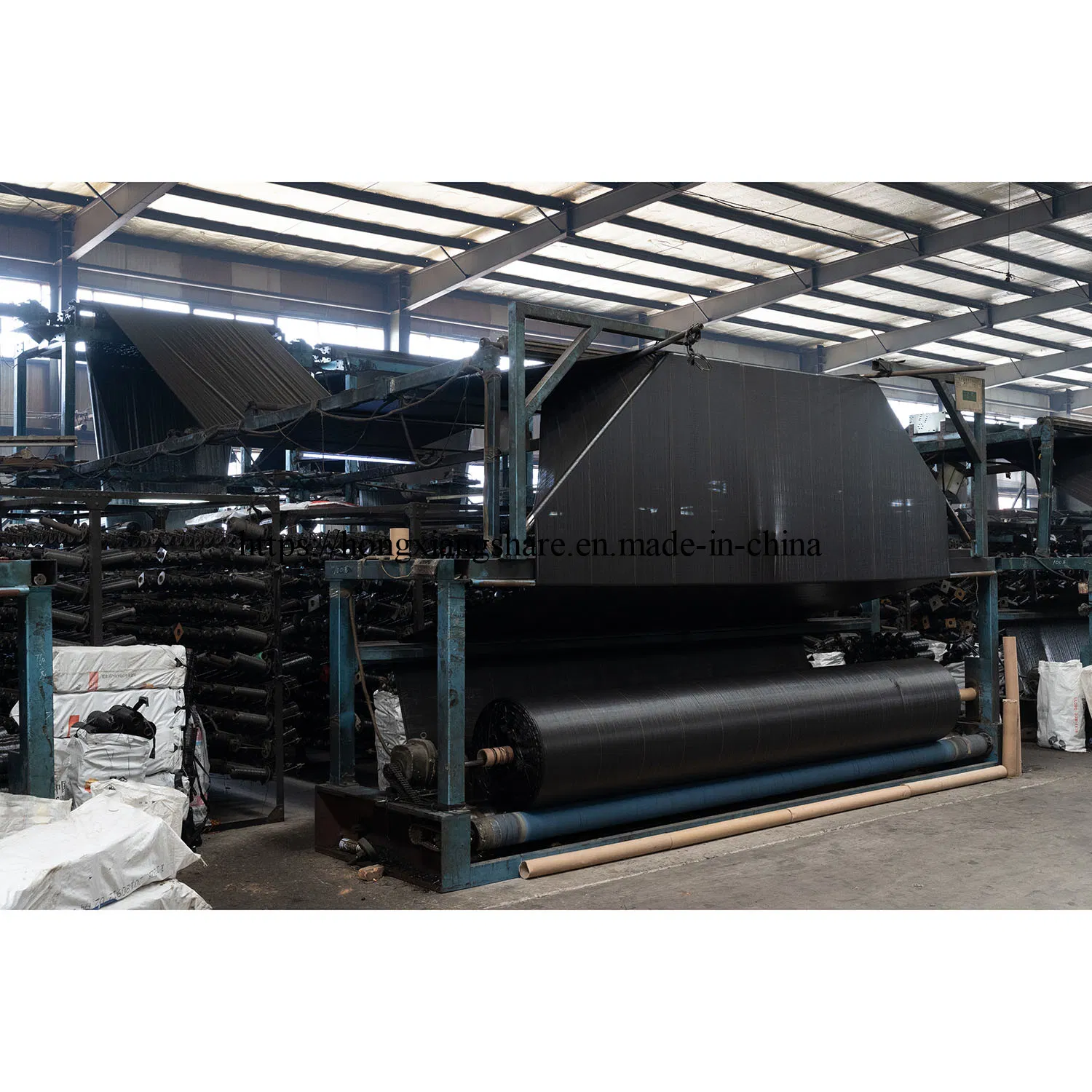 Weed Control Mat Ground Cover Silt Fence Black PP Fabric Landscaping