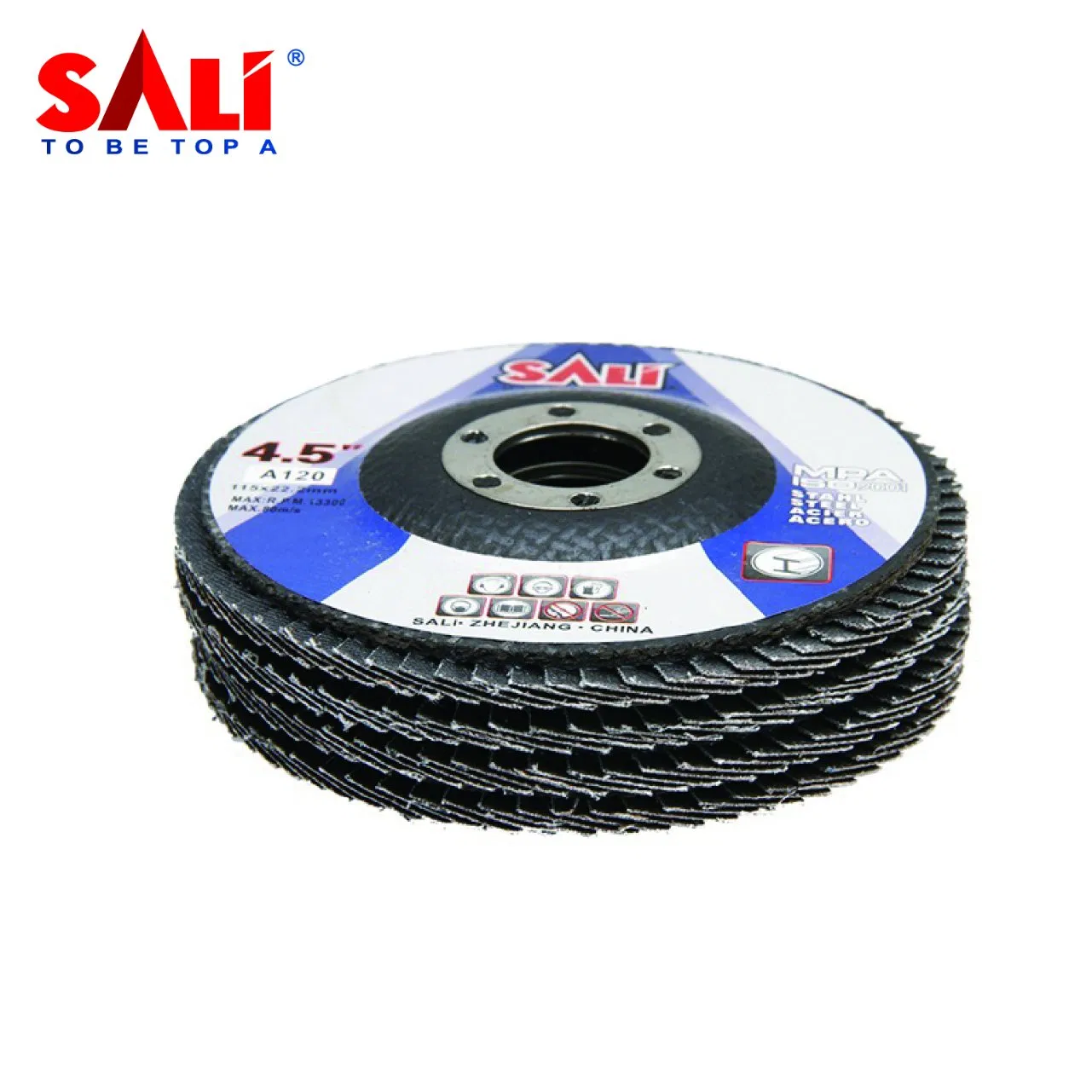 5 Inch Abrasive Tools Calcined Aluminum Oxide Abrasive Flap Disc