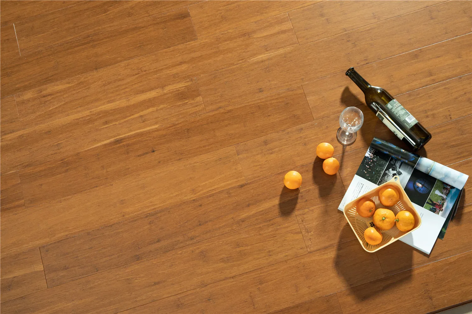 Водостойкий бамбуковый пол Strand Woven, 1850 мм