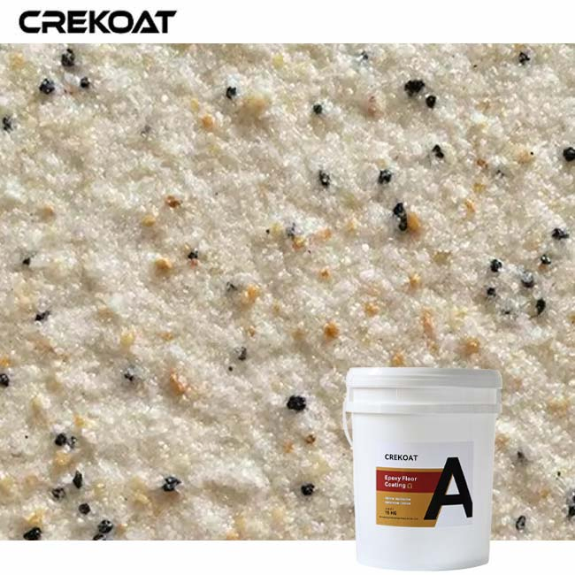 Water Resistant Transparent Liquid Granite Imitation Stone Texture Exterior Wall Paint