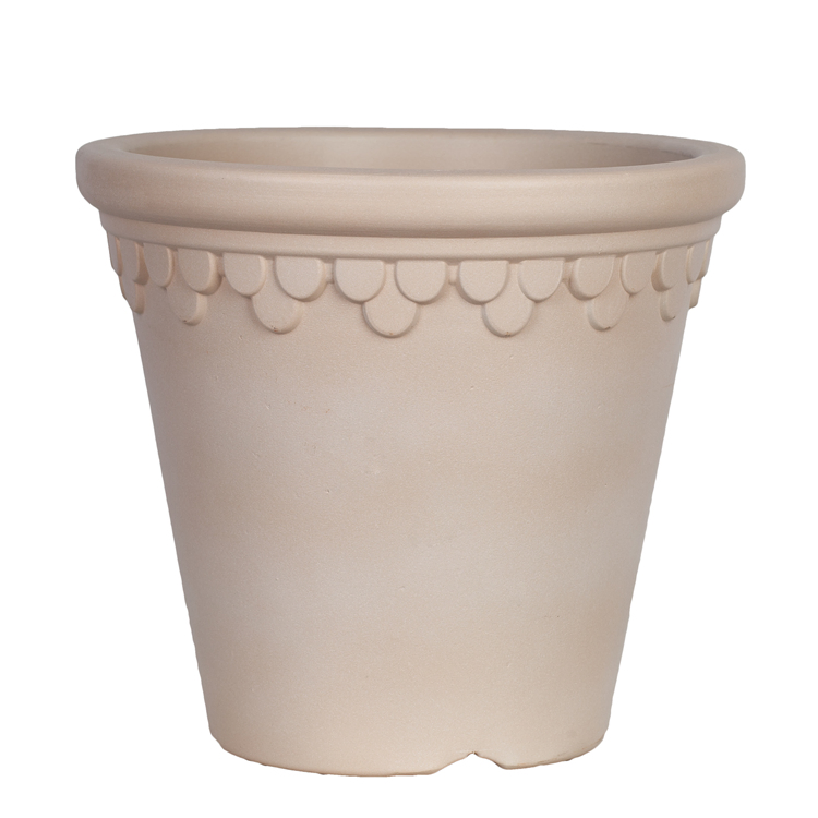 Wholesale Round Plastic Garden Flower Pot &amp; Planter for Gardening Design
