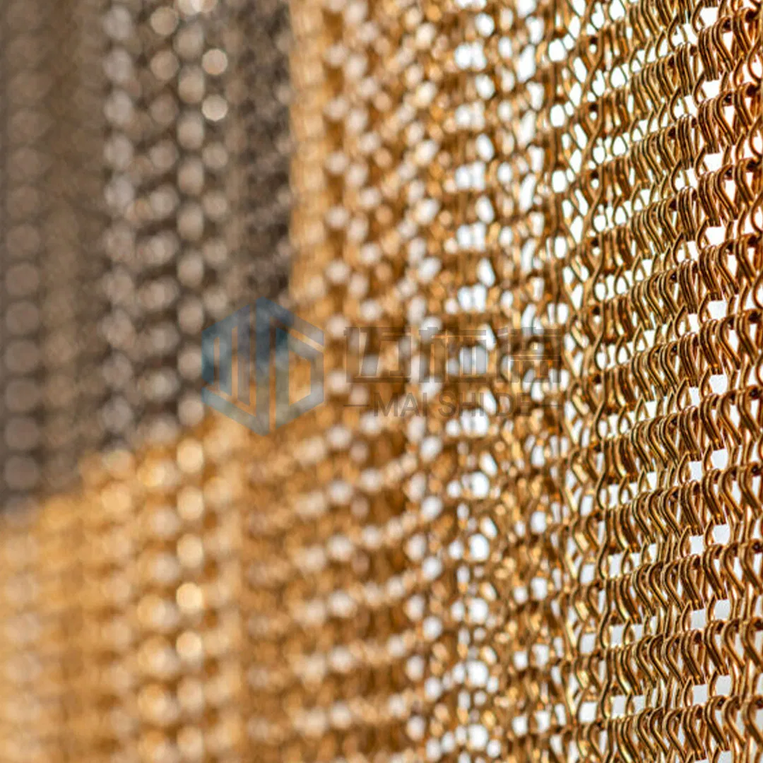 Modern Light Weight Metal Chain Curtain Mesh