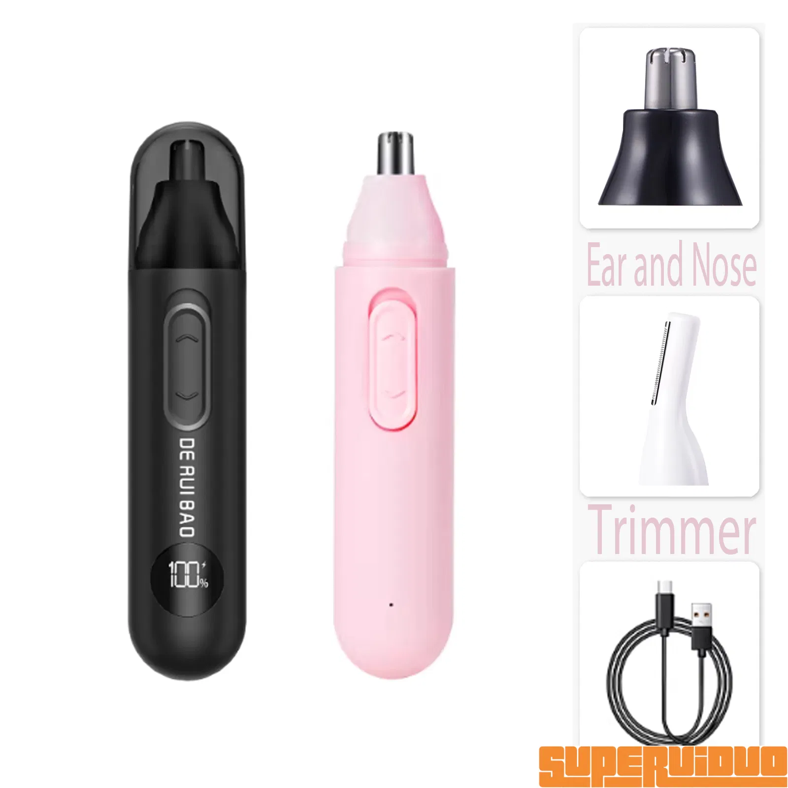 Innovative Painless Precision Shaving Ear and Nose Trimmer
