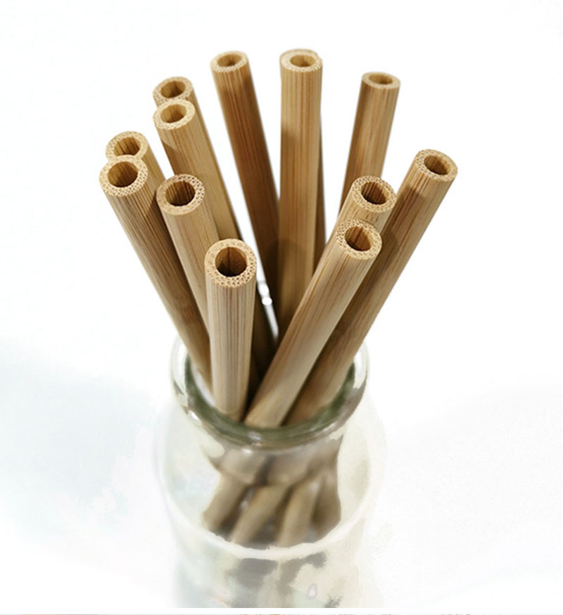 Wholesale Disposable Bamboo Drinking Straw
