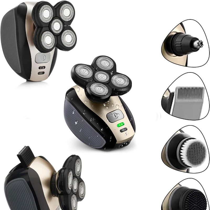 Advanced Men's Shaving Razor with High-Tech Electric Trimmer Design