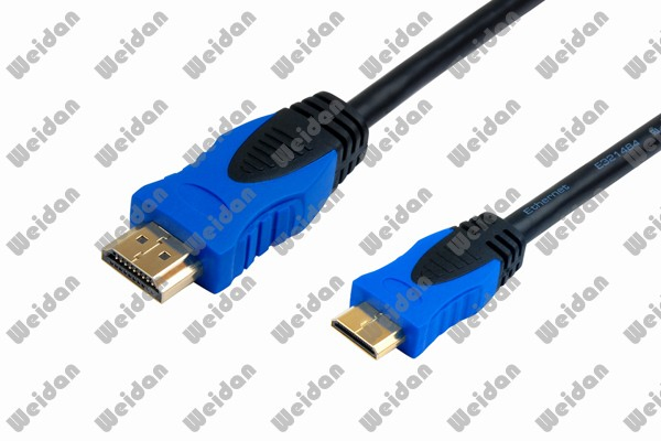 Premium Dual Color Moulded V1.4 V2.0 V2.1 HDMI Cable