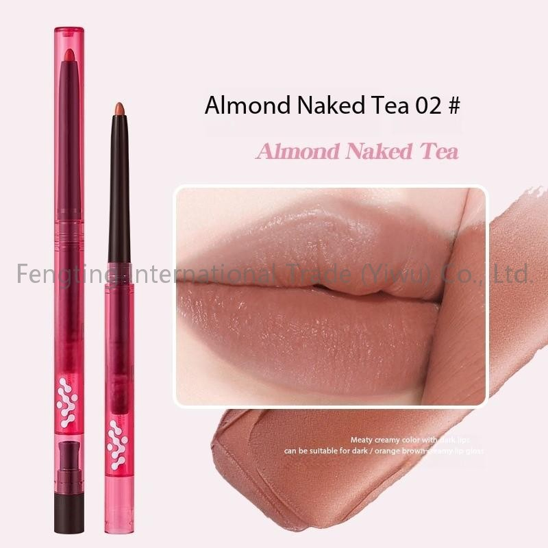 Long-Lasting Smooth Application Vegan Gel Plump Cruelty-Free Mineral-Infused Bare Color Lip Outline Matte Glossy and Waterproof Lip Liner