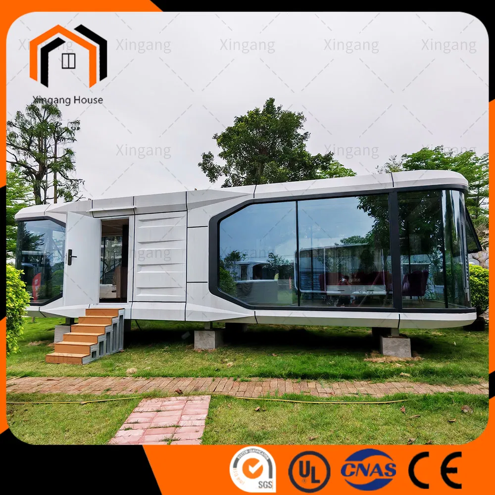 Prefabricated Apartment Prefabricated House Modern Prefabricated House Building House Sandwich Panel Container Space Capsule Modular Prefabricated House