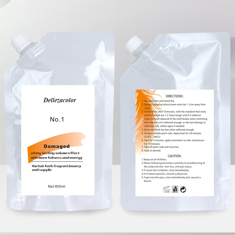 500ml/1000ml Size Hot Sell Salon Permanent Keratin Hair Straightening Perm