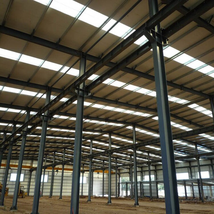 Modern Stable Long Span Industrial Steel Structure Large Warehouse with Insulation