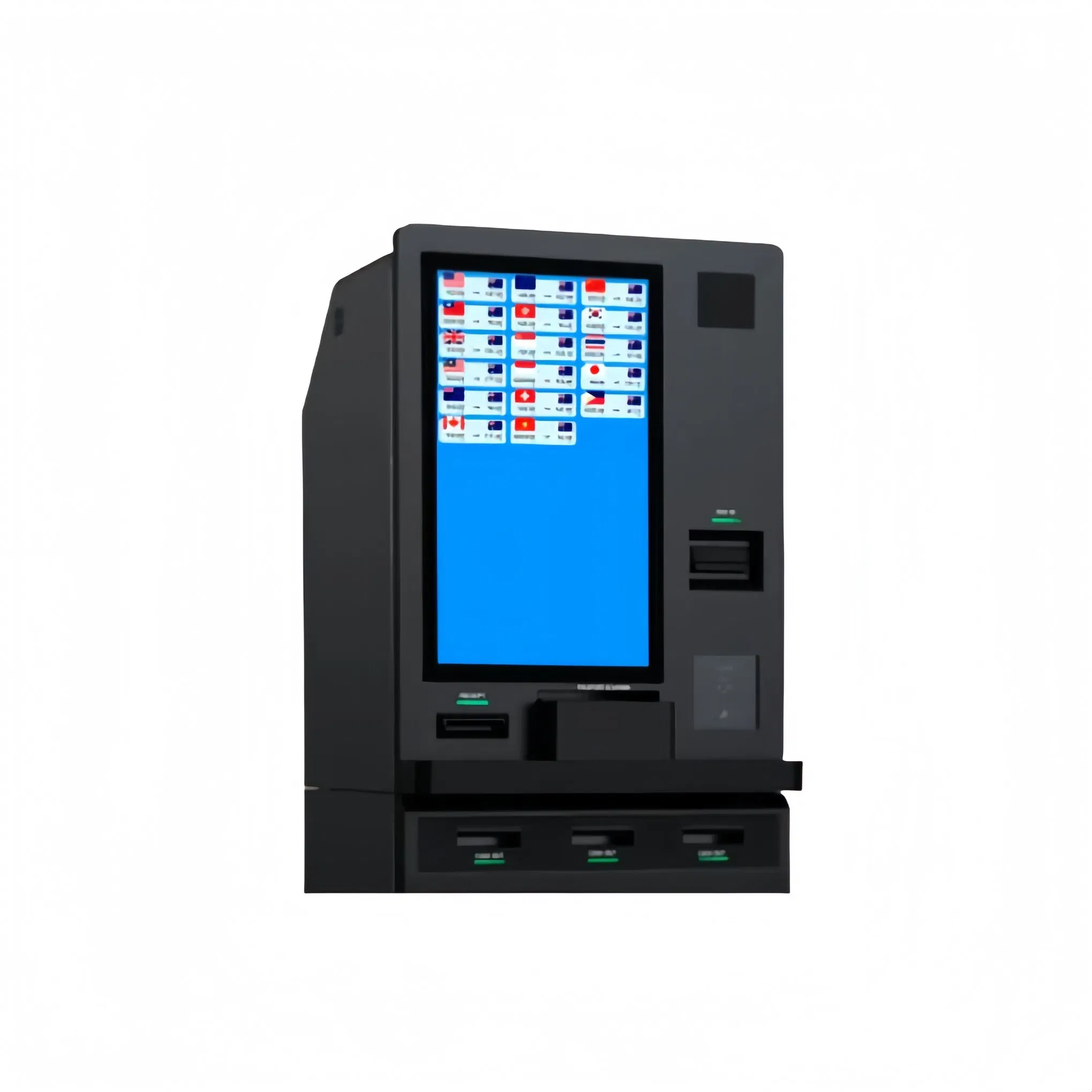 Foreign Currency Exchange Kiosk Self Service Cash Exchange Machine