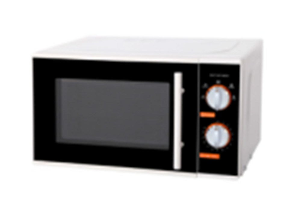 20L Stainless Steel Microwave Oven Grill 220V 50Hz 700W Output Electric Power Source Class Energy Efficiency Black