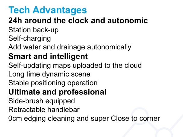 Manufacturer Supply Commercial Smart Self Cleaning Vacuum Robot Indoor Cleaning Robot