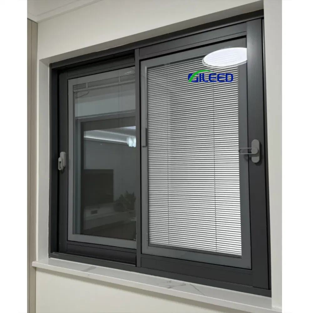 Magnetic Shutter Blinds Single Casement Adjustable Blinds Inside Glass Window Design