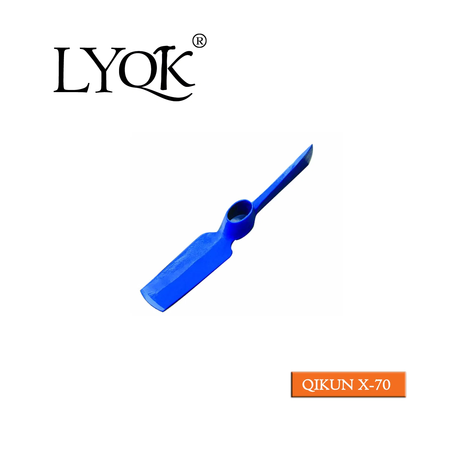 X-68 High Quality Rail Steel 65mn Agriculture Farm Garden Hardware Hand Tools Pick Head Mattock Pickaxe