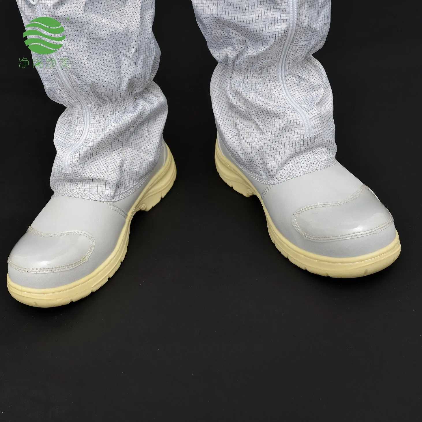 Reusable Washable White Various Size Antistatic Safety Shoes ESD Cleanroom Covers Boots