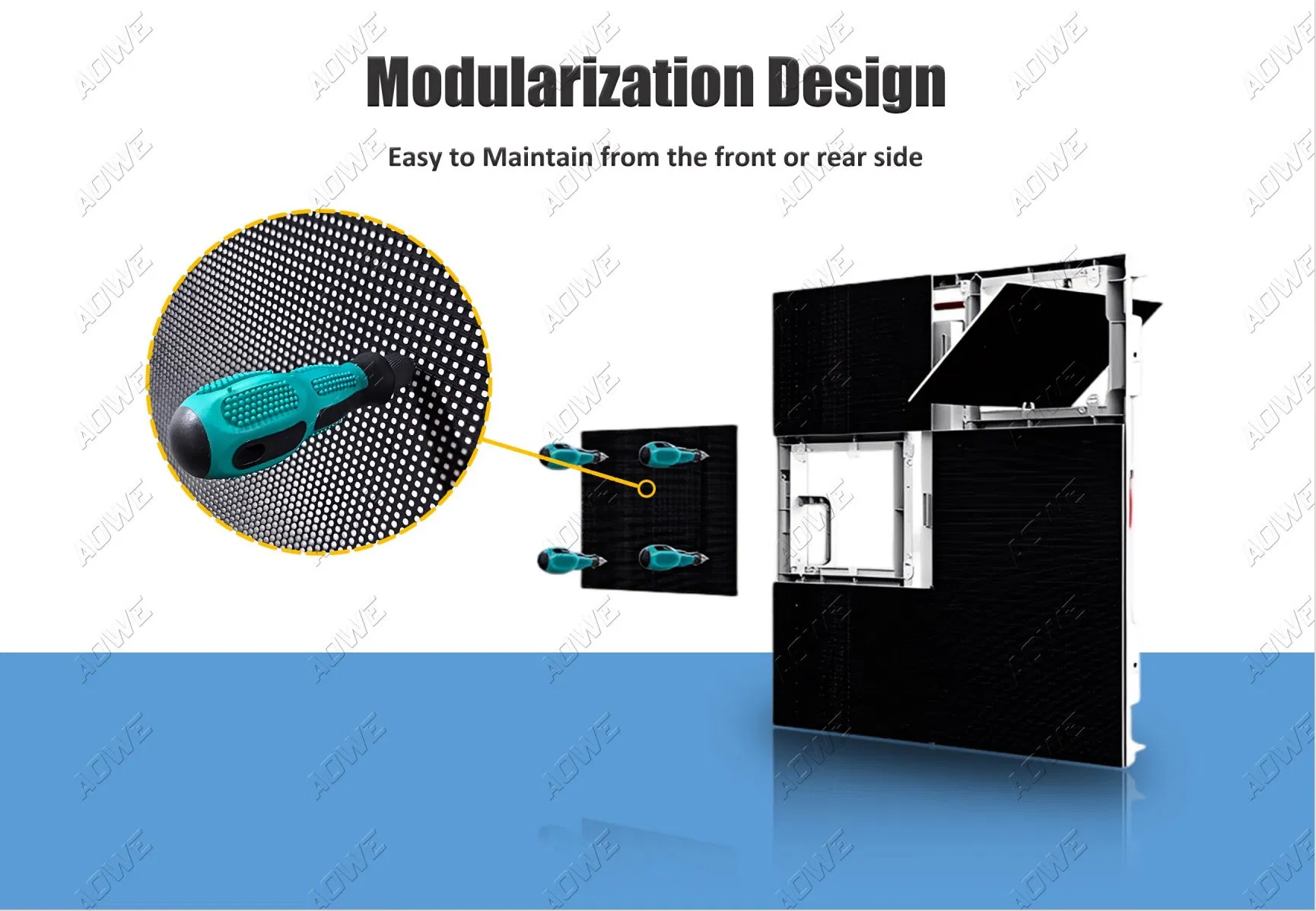 Wholesale China Factory Aowe LED Screen Waterproof LED Panel