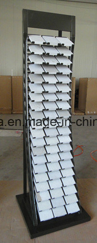 Customize Multi Style Metal Waterfall Tile/Stone/Ceramic Display Stand