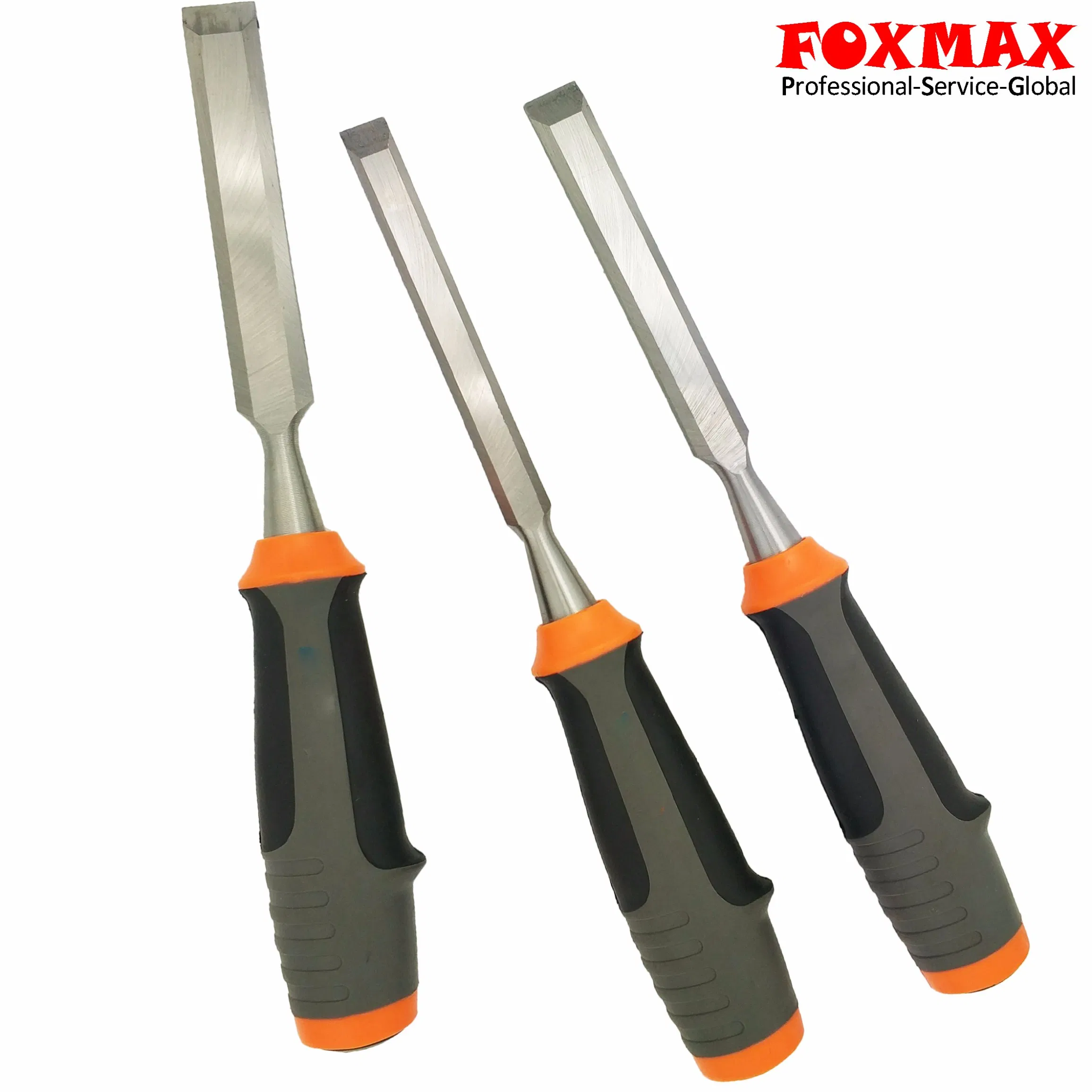 Плоское долото для точной резьбы по дереву с пластиковой ручкой