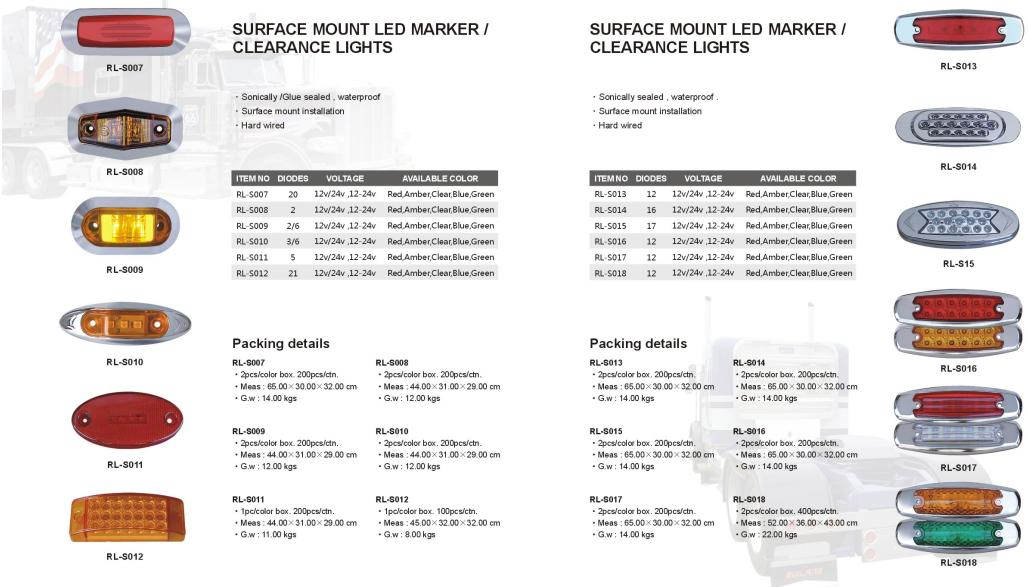 Trailer LED Lamp Light Truck LED Light Lamp