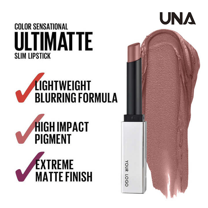 Luxury Matte Lipstick Private Label Wholesale Lipstick Customize Waterproof Red Lipstick