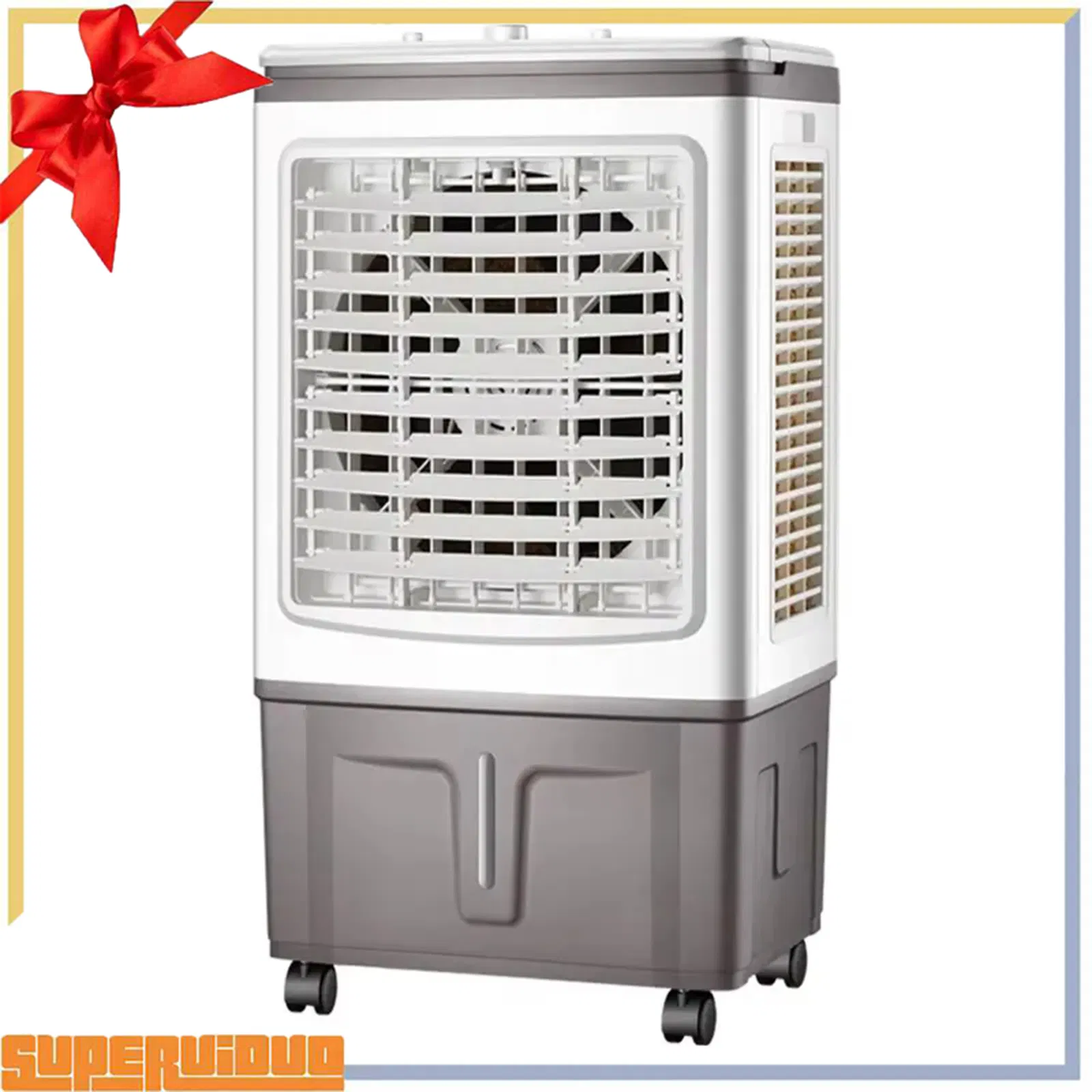 Standing Evaporative Air Cooler with 25L Water Tank Portable Air Conditioner Indoor Tower Cooler Home Office Shop Use Wholesale