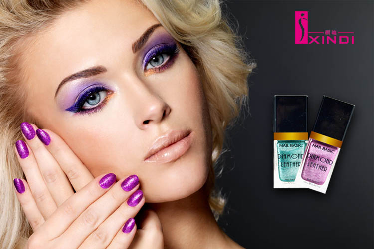 Hot Selling Waterproof Non Toxic Diamond Pearl Nail Polish