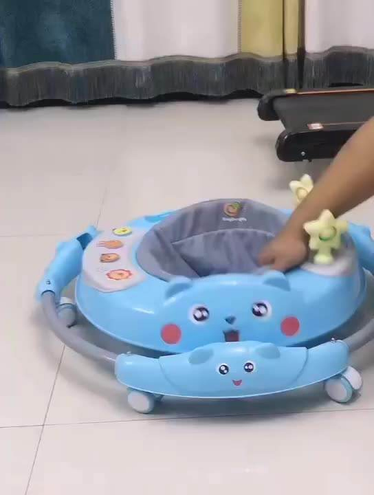 New Model Plastic Multifunctional Musical Baby Walker/Round Baby Walker for Sale