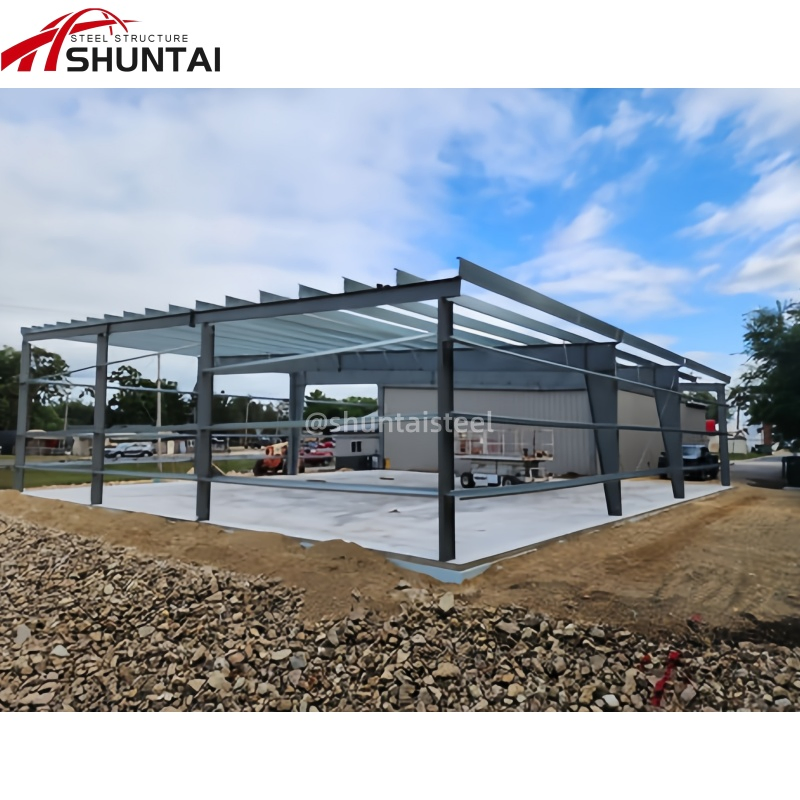 Economical Steel Frame Structure Metal Workshop Industrial Prefabricated Steel Warehouse