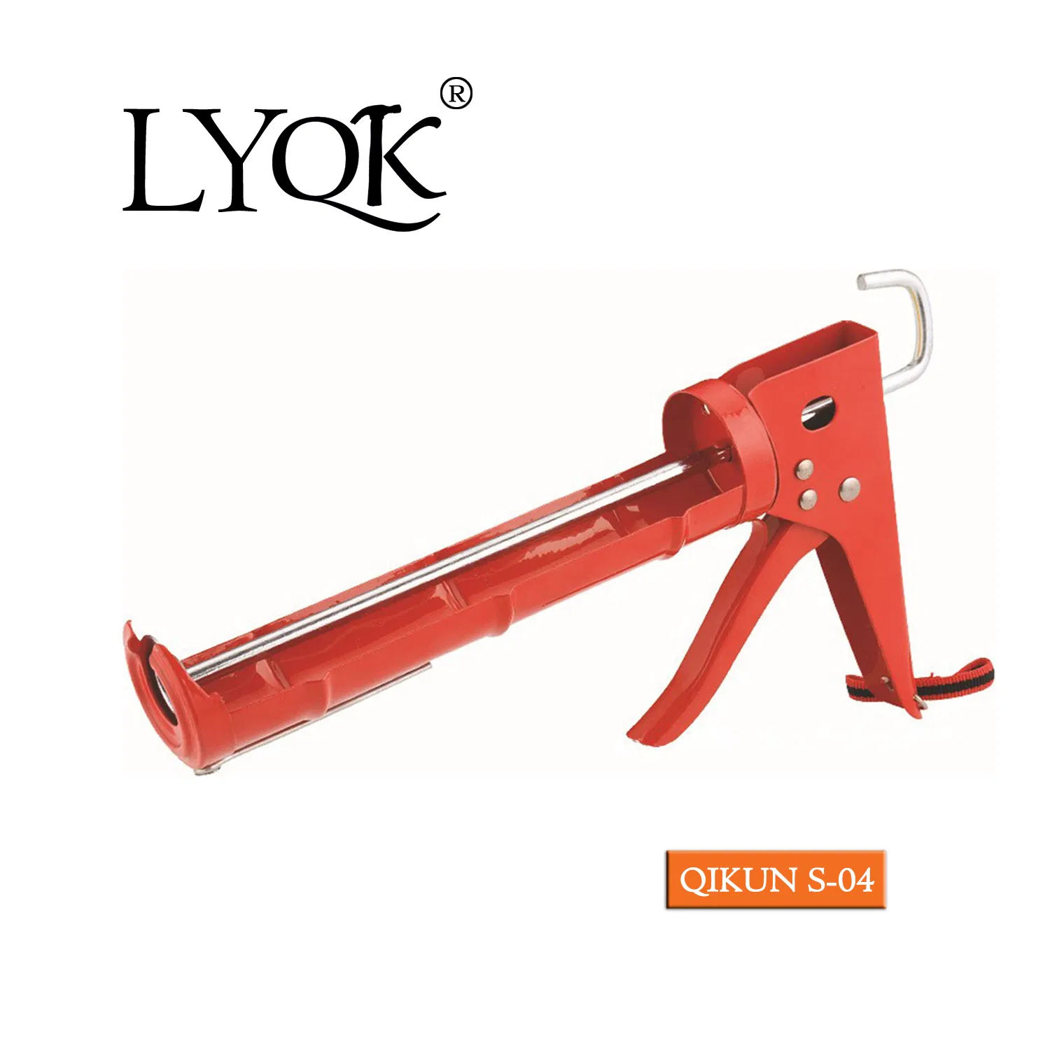 S-02 Double Cartridges Skeleton Caulking Gun