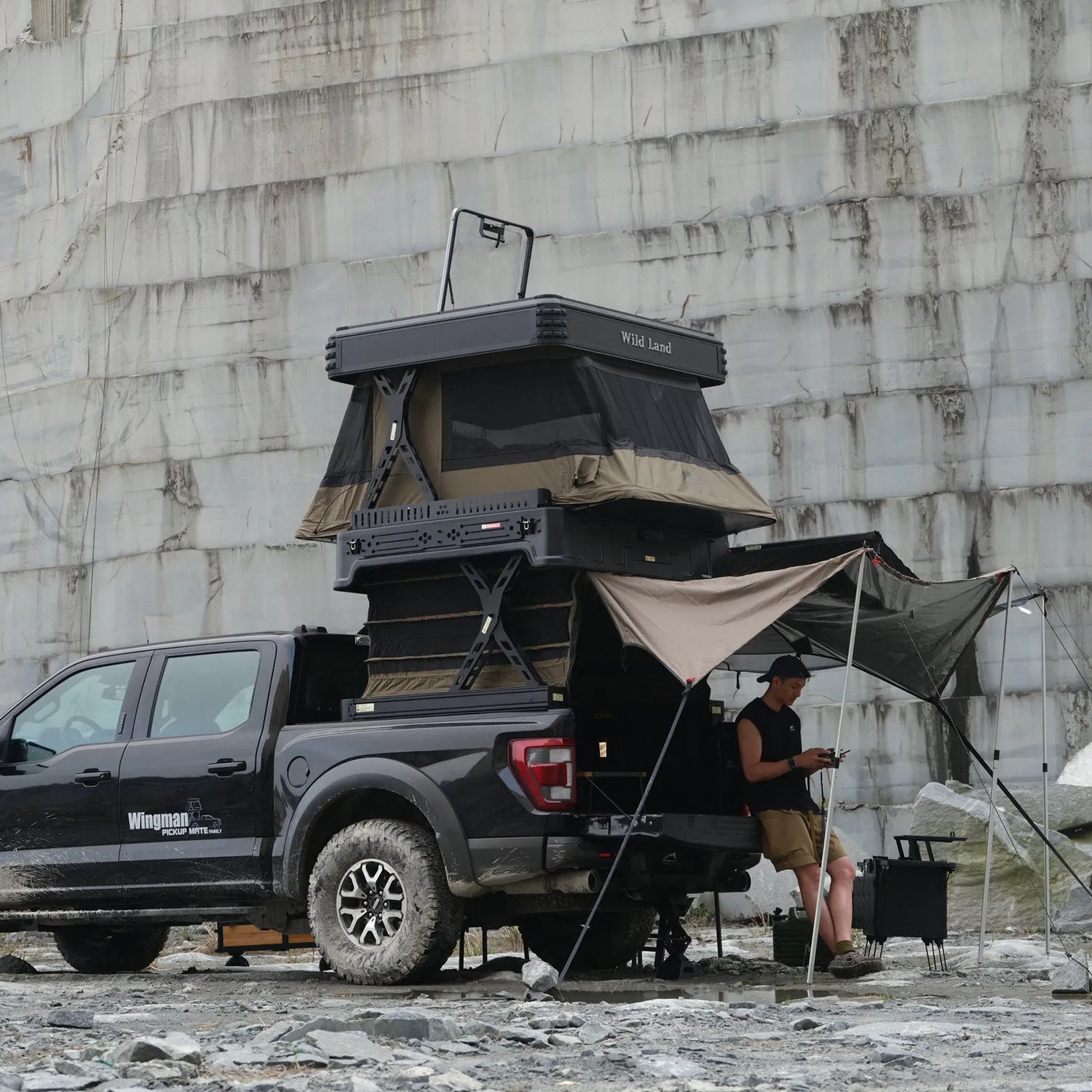 Wingman Pickup Mate Fully Automatic Rooftop Tent