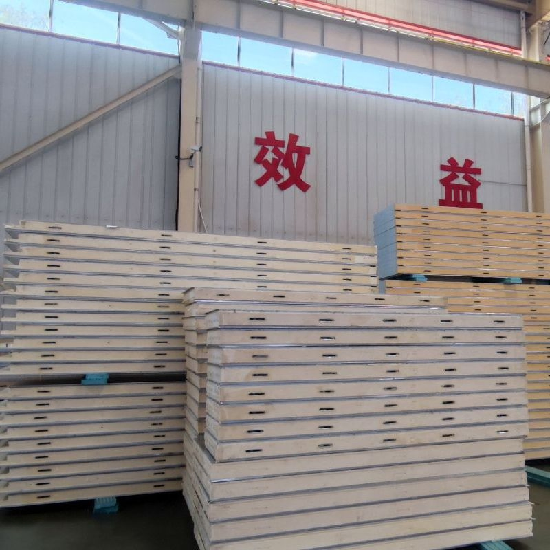 PU Sandwich Wall Panels Polyurethane Insulated Panels for Steel Structure Construction