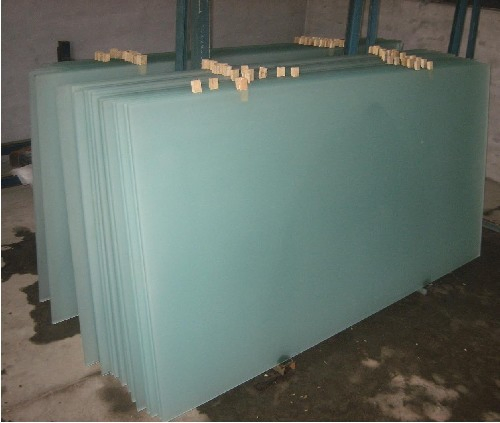 10mm Frosted Tempered Glass /Toughened Glass