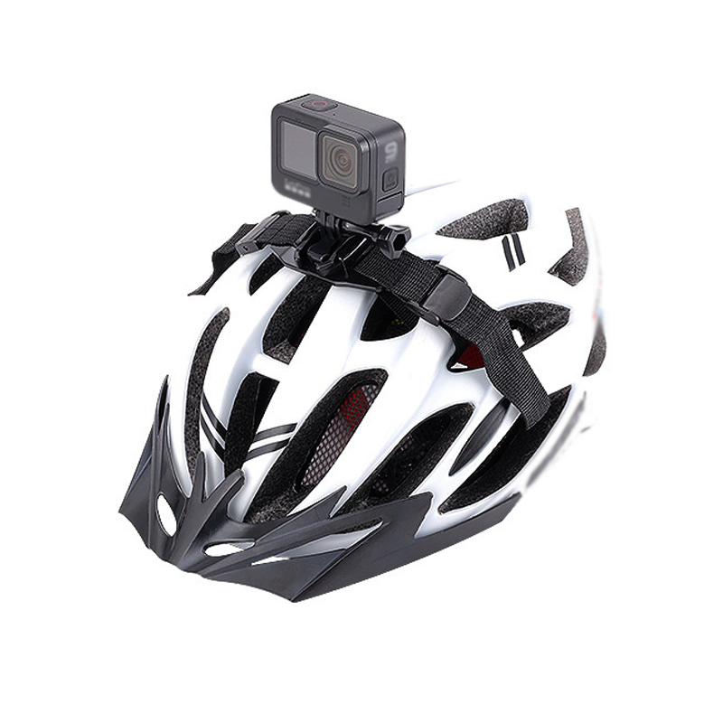 Wholesale Strong Fixation Adjustable Helmet Strap for Gopro Hero 10 9 8 7 6 5 4 3 Action Camera