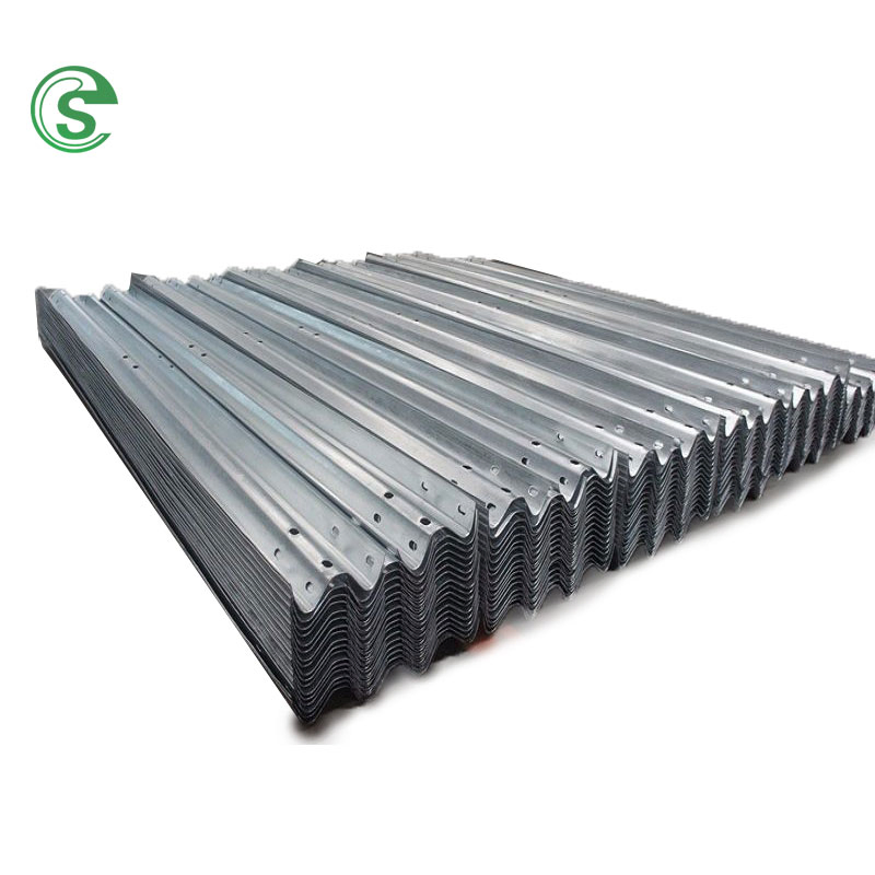 Hot Dipped Galvanized Wave Beam Guardrail Safety Crash Barrier for Highway