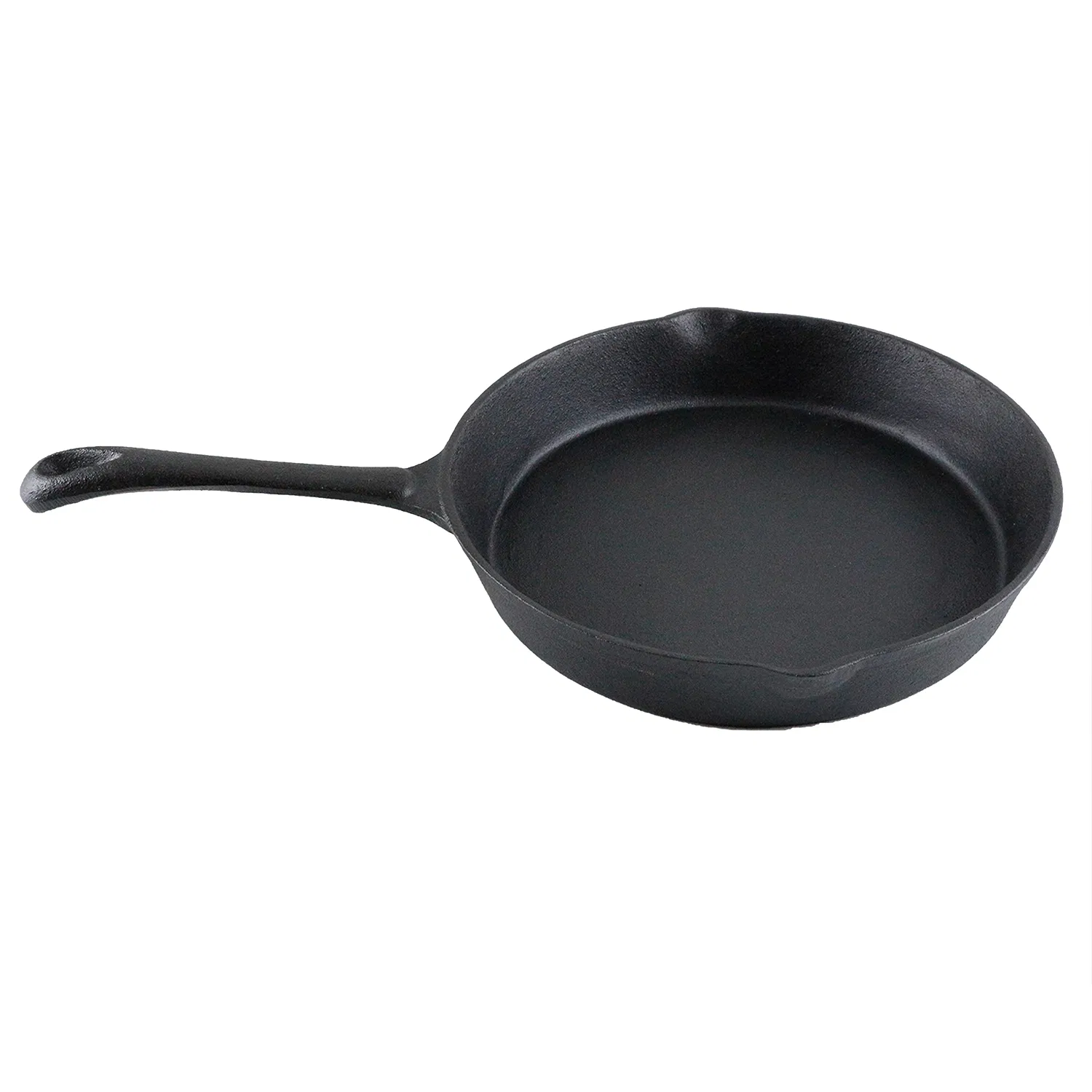 Чугунная сковорода с антипригарным покрытием, круглая