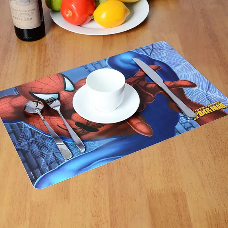 Stylish PP Placemat Washable Table Mat with Unique Printed Designs