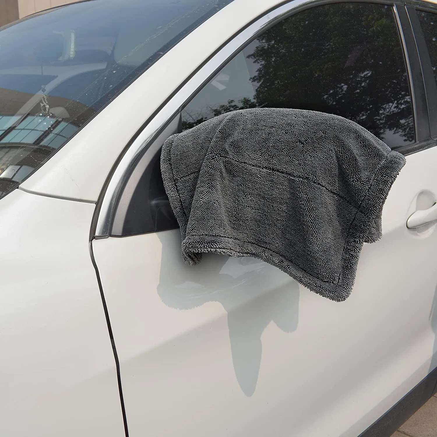 Custom Logo Car Clean Cloth Microfiber Drying Towel Supplier