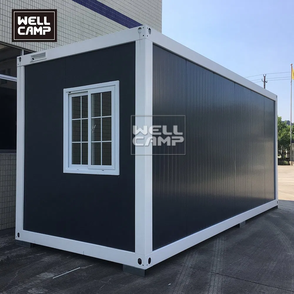 Detachable Container House Office Flat Pack Container Camp Site Dormitory Facility 3X6 Prefabricated Connectable Modular Container Home House Factory Price
